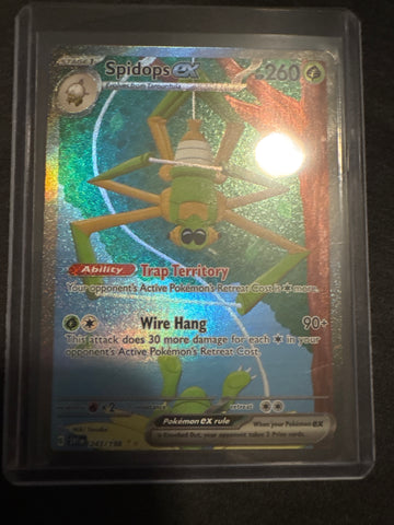 Pokemon Spidops ex 243/198 Scarlet & Violet base