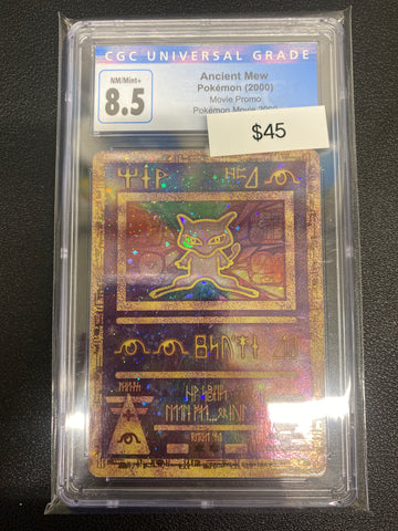 Pokémon Ancient Mew Movie Promo 2000 CGC 8.5