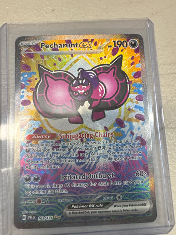 Pokemon Pecharunt ex 163/131 Prismatic Evolutions