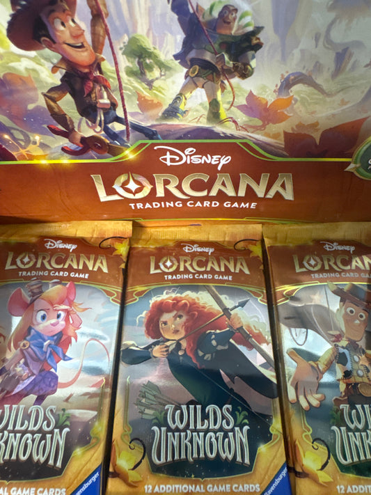Disney Lorcana Wilds Unknown Booster Pack