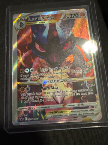 Pokemon Lucario Vstar SWSH291 Promo Crown Zenith