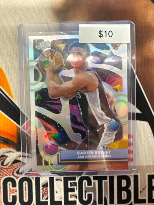 2026 Topps Chrome Cosmic NBA Carter Bryant Rookie Silver Refractor