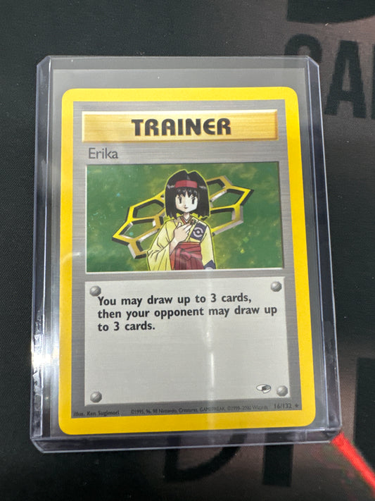 Pokémon Erika Gym Heroes Holo 16/132 LP+