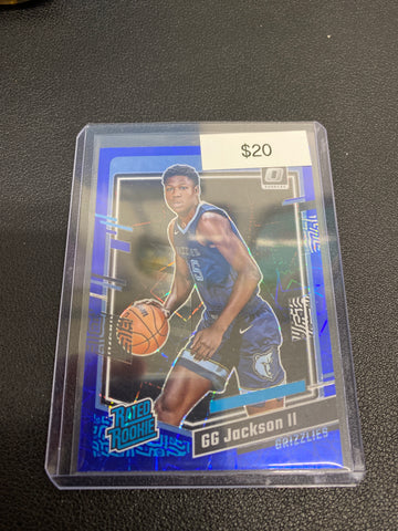 2023-24 Donruss Optic GG Jackson II Blue Velocity Rated Rookie