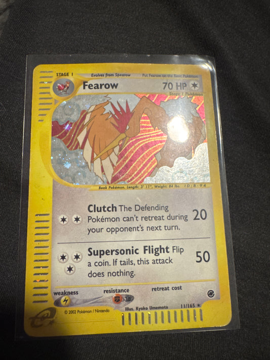 Pokémon Fearow Holo Expedition 11/165 DM