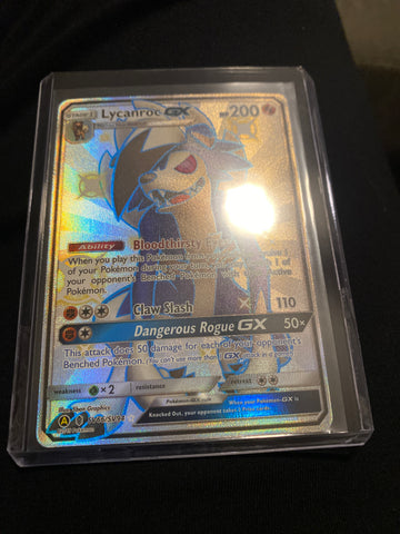 Pokémon Lycanroc GX SV66/SV94 Hidden Fates