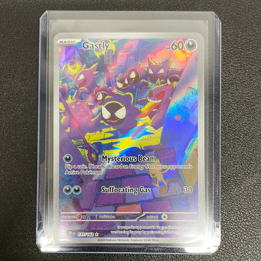 Pokémon Gastly Illustration Rare Temporal Forces 177/162