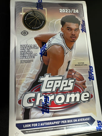 2023-24 Topps Chrome Basketball hobby