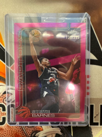 2026 Topps Chrome NBA Update Scottie Barnes Magenta Refractor /399