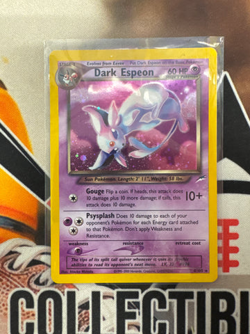 Pokémon Dark Espeon Holo Neo Destiny LP
