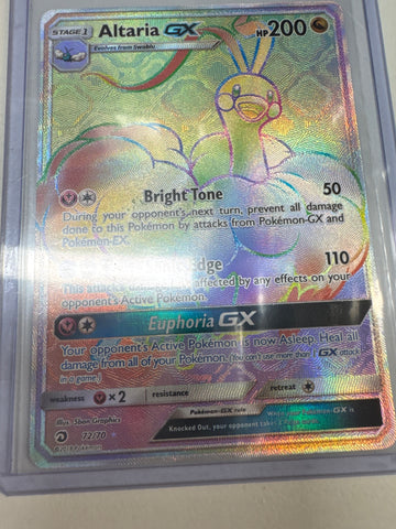 Pokemon Altaria GX 72/70 Dragon Majesty