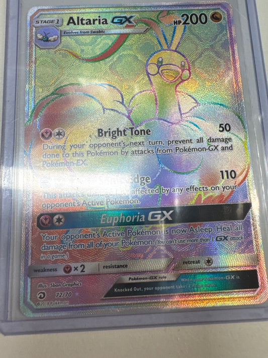 Pokemon Altaria GX 72/70 Dragon Majesty
