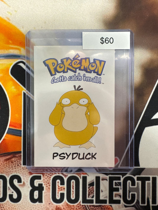 1995 Pokemon Nintendo Psyduck #54 Evolution