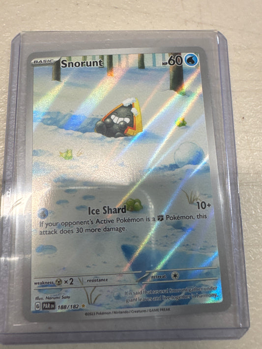 Pokemon Snorunt 188/182 Paradox Rift