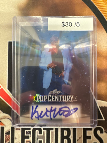 2026 Leaf Pop Century Keith David Blue Refractor /5