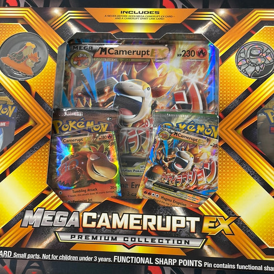 Pokémon Mega Camerupt EX Premium Collection Box