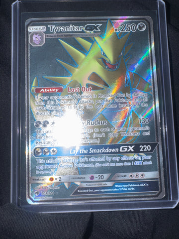 Pokemon Tyranitar GX 203/214 Lost Thunder DM