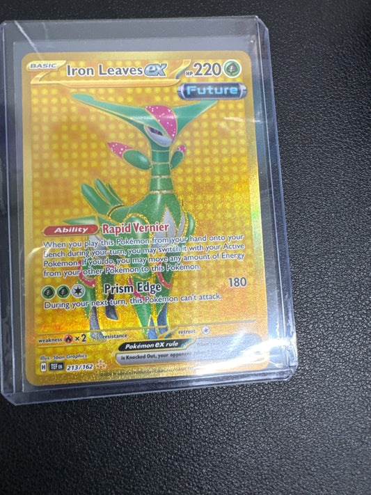 Pokemon Iron Leaves ex 213/162 temporal forces