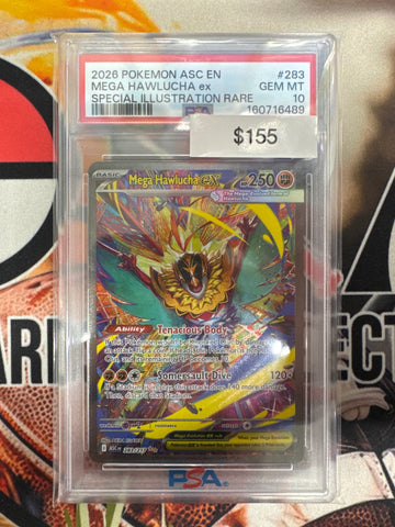 Pokemon Mega Hawlucha ex 283/217 Ascended Heroes PSA 10