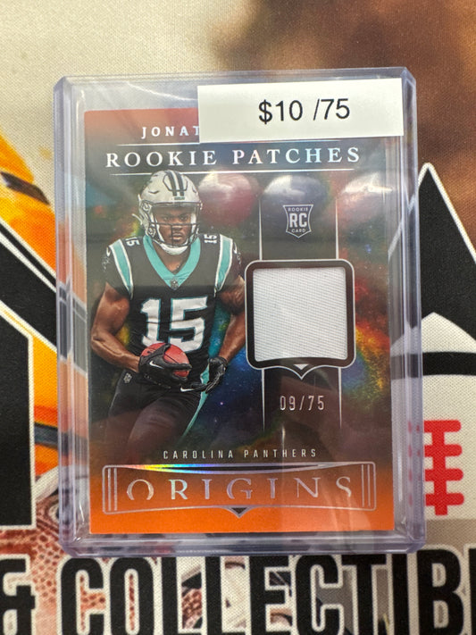 2023 Panini Origins NFL Jonathan Mingo Rookie Patches Orange /75