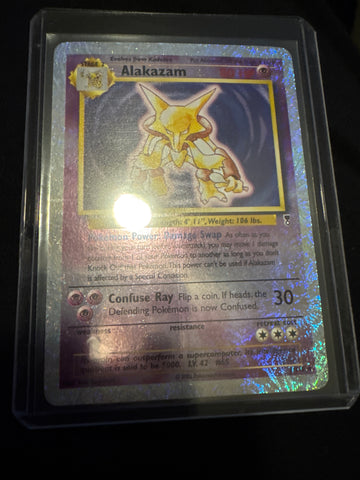 Pokemon Alakazam 1/110 Legendary Collection reverse holo