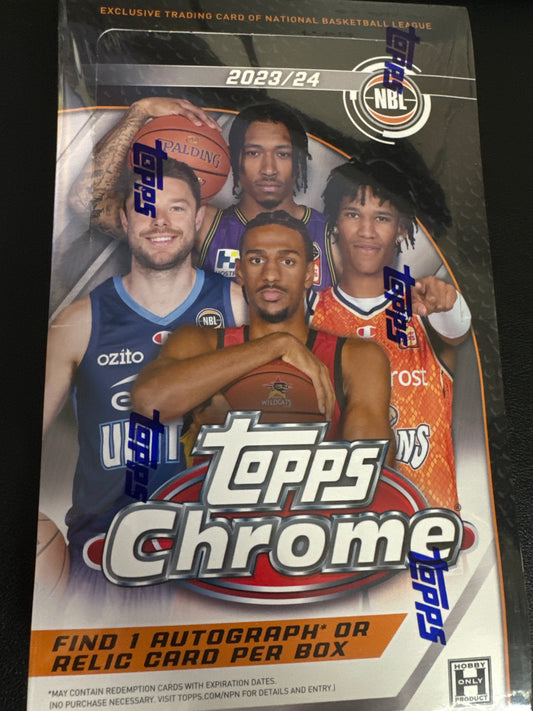 2023-24 Topps Chrome NBL hobby