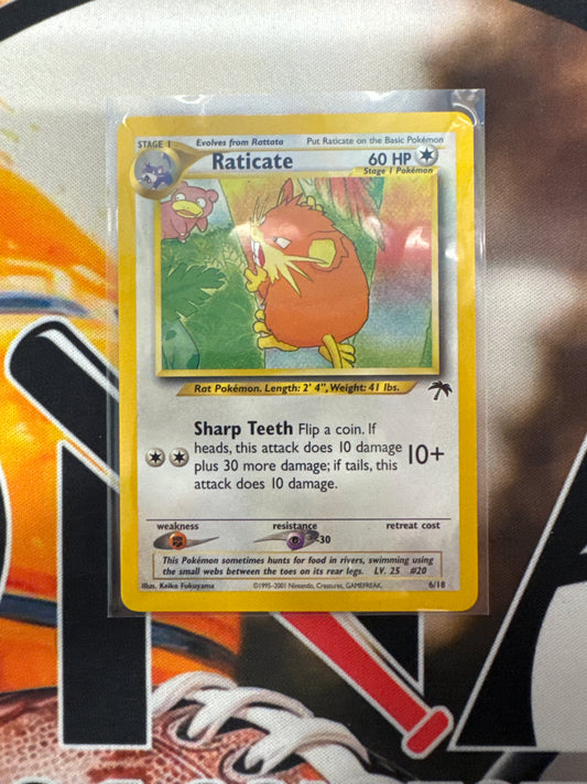 Pokémon Raticate 6/18 Southern Islands NM