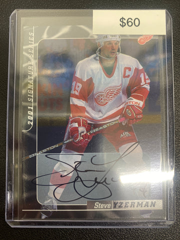 2000 In The Game Steve Yzerman Auto