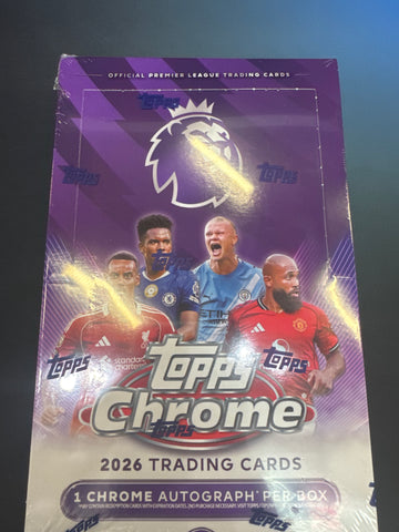 2025-26 Topps Chrome English Premier League Hobby