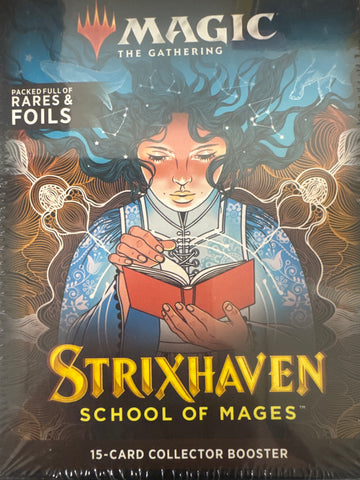 Magic the Gathering Strixhaven School of Mages 15 card collector booster