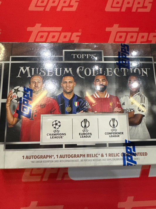2024-25 Topps Museum Collection Champion’s League hobby