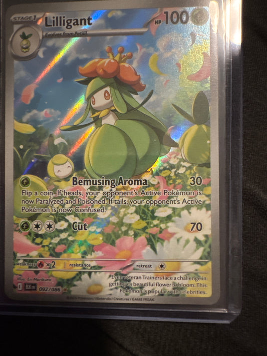 Pokemon Lilligant 092/086 Black Bolt