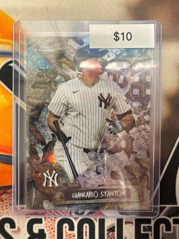 2026 Topps Chrome MLB X Cactus Jack Giancarlo Stanton Refractor