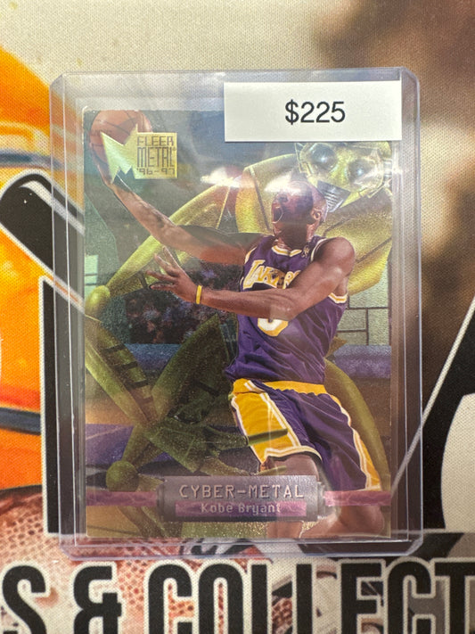 1996-97 Fleer Metal Kobe Bryant Rookie Cyber-Metal