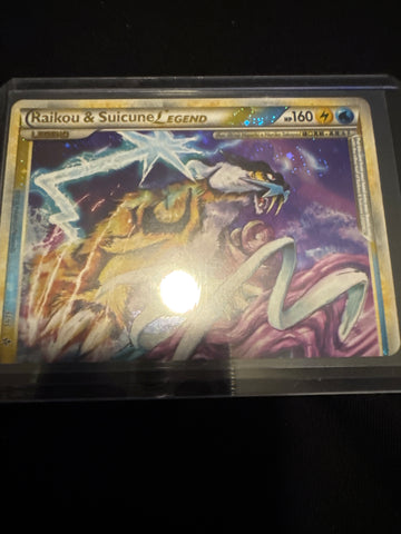 Pokemon Raikou & Suicune Legend (Top) 92/95
