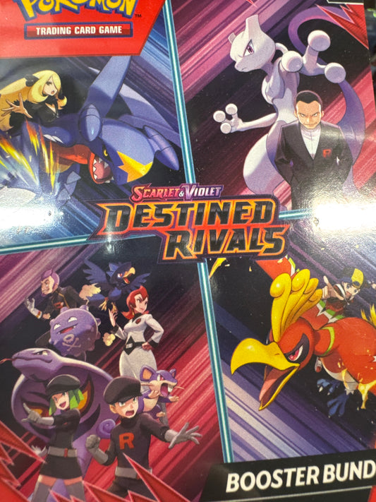 Pokemon Destined Rivals booster bundle