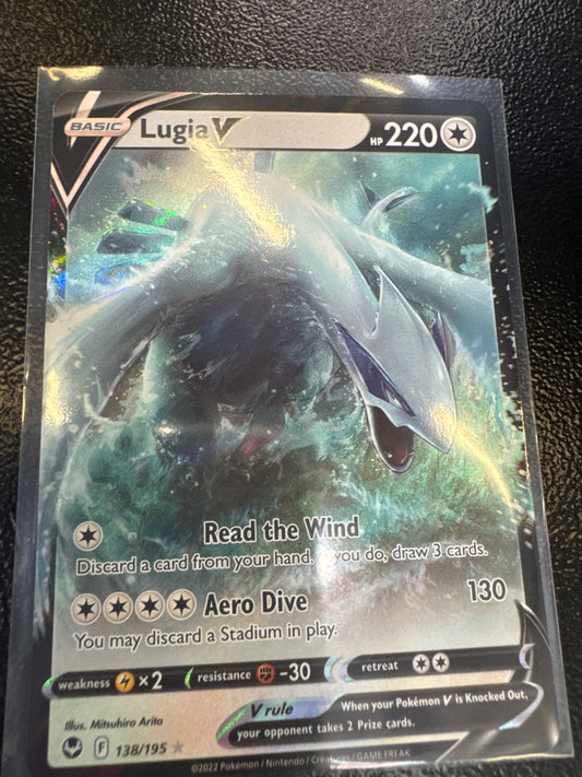 Pokemon Lugia V 138/195 Silver Tempest