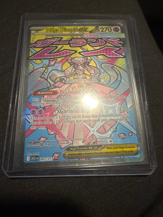 Pokemon Mega Diancie ex 267/217 Ascended Heroes