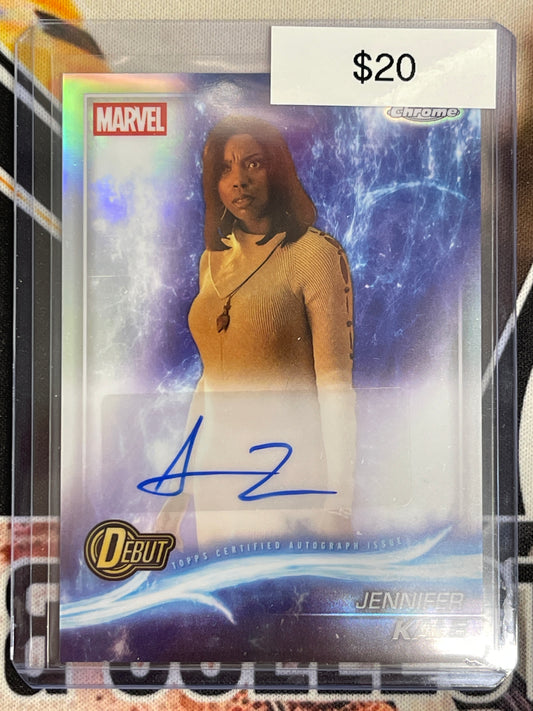 2025 Topps Chrome Marvel Studios Jennifer Kale (Sasheer Zamata) Debut Auto