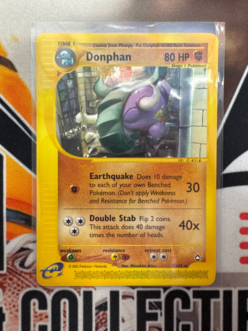 Pokémon Donphan Aquapolis Rare 7/147 LP