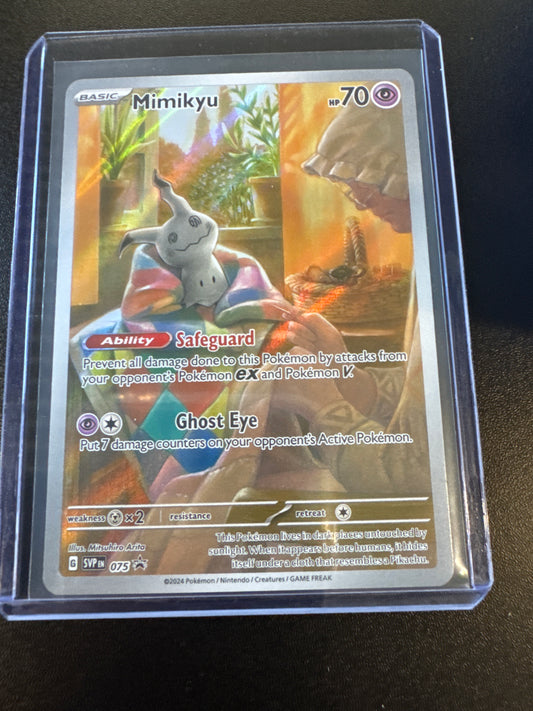 Pokemon Mimikyu SVP 075 promo
