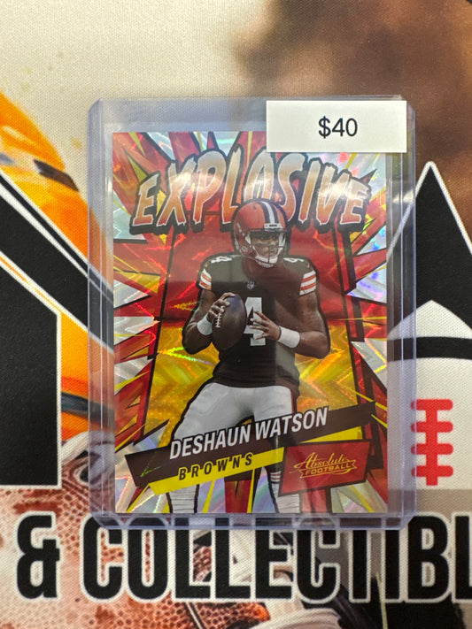 2022 Panini Absolute NFL Deshaun Watson Explosive SP