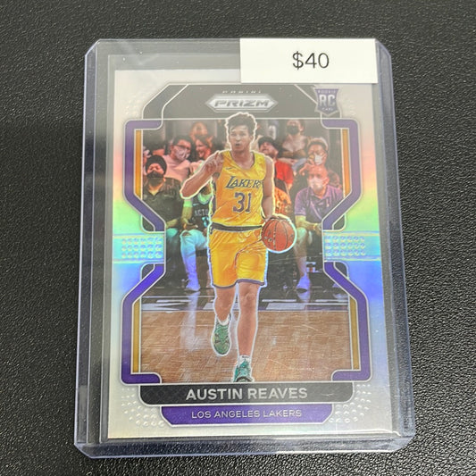 2021-22 NBA Austin Reaves Prizm Silver Rookie