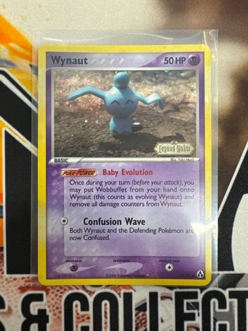 Pokémon Wynaut 71/92 Legend Maker Reverse Holo