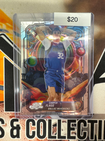 2026 Topps Chrome Cosmic NBA Cooper Flagg Rookie Propulsion
