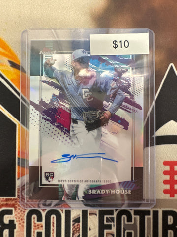 2026 Topps Finest MLB Brady House Finest Autograph Rookie Refractor