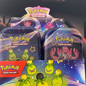 Pokémon Paldean Fates mini Tin