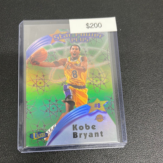 1997-98 NBA Fleer Ultra Kobe Bryant Star Power Plus Die Cut