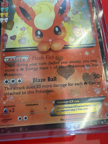 Pokémon Flareon EX Generations Radiant Collection RC6/RC32 LP