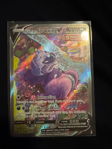 Pokémon Galarian Slowking V 179/198